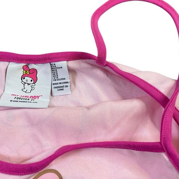 Hello Kitty x Forever 21 My Melody Graphic Cami NWT - M - Picture 3 of 4